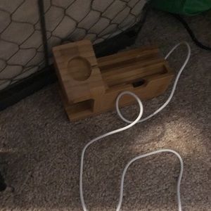 Apple Watch and iPhone charging station